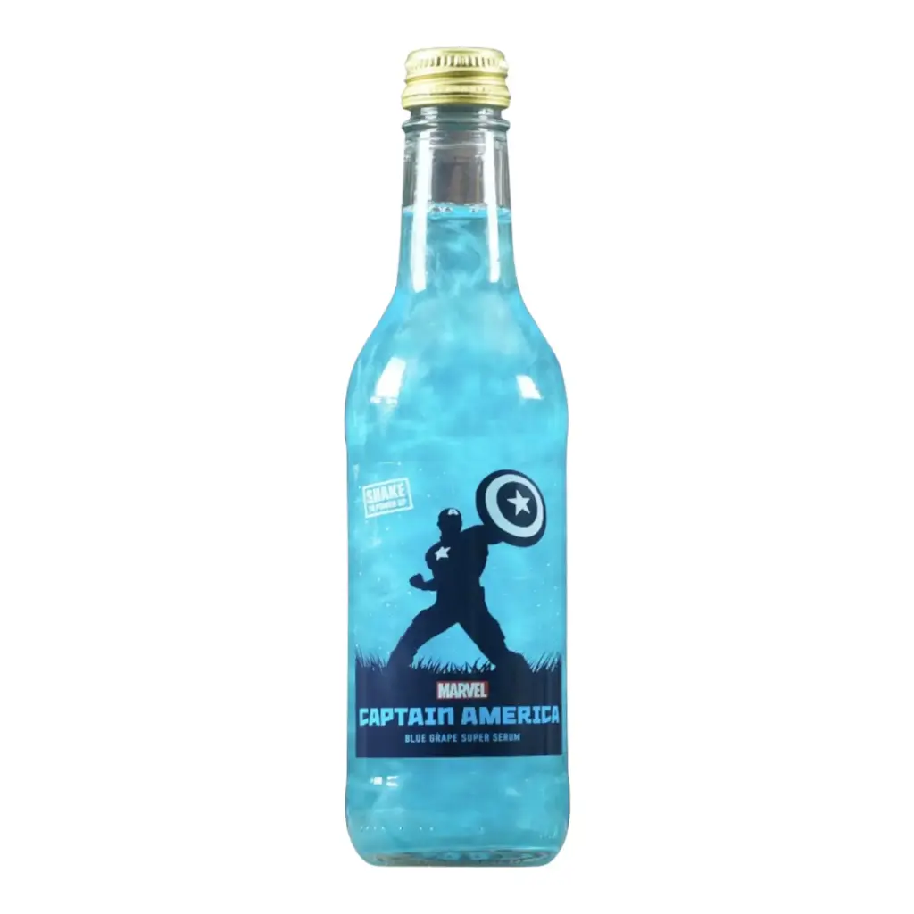 BEVER MARVEL 330 ML CAPTAIN AMERICA BLUE GRAPE