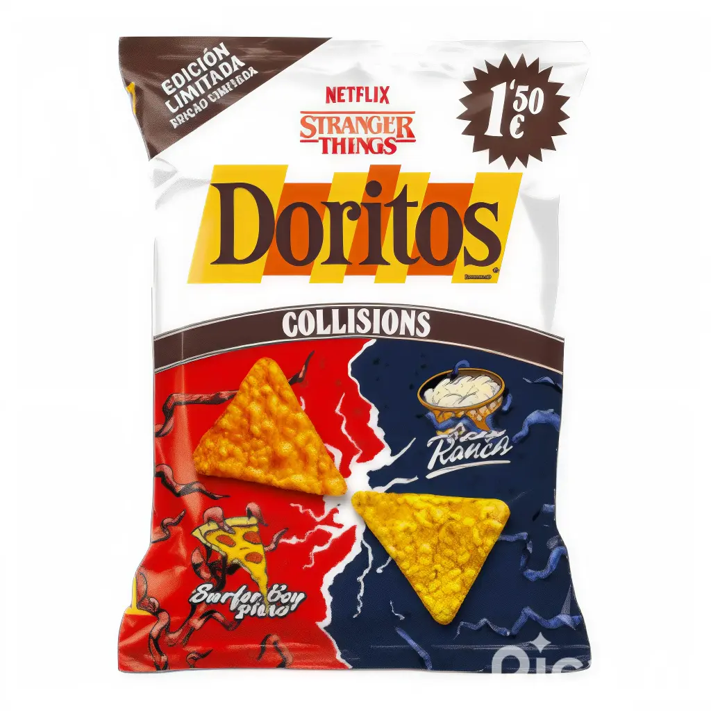 SNACK DORITOS 140 GR COLLISIONS STRANGER THINGS