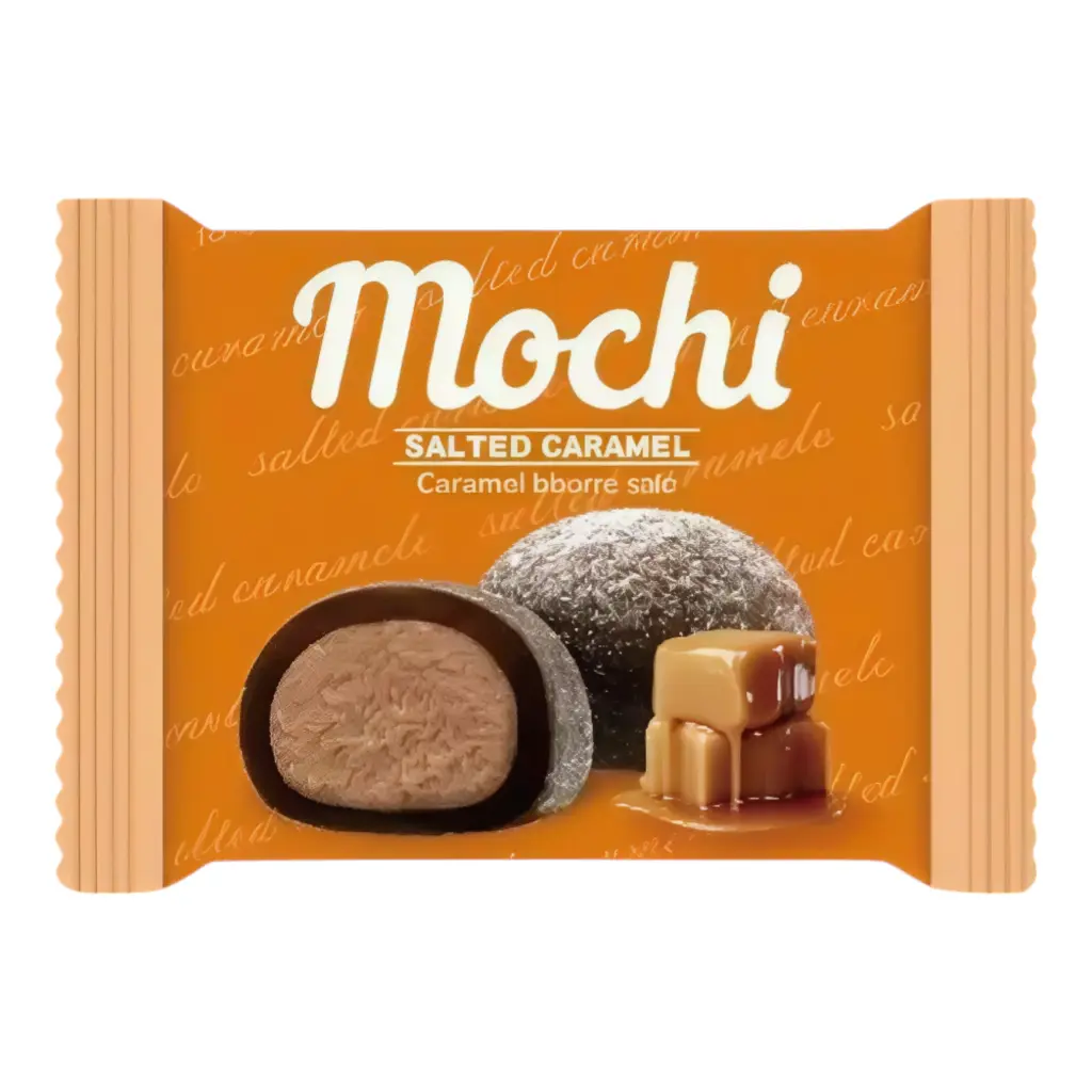 CANDY BAMBOO HOUSE 180 GR MOCHI SALTED CARAMEL