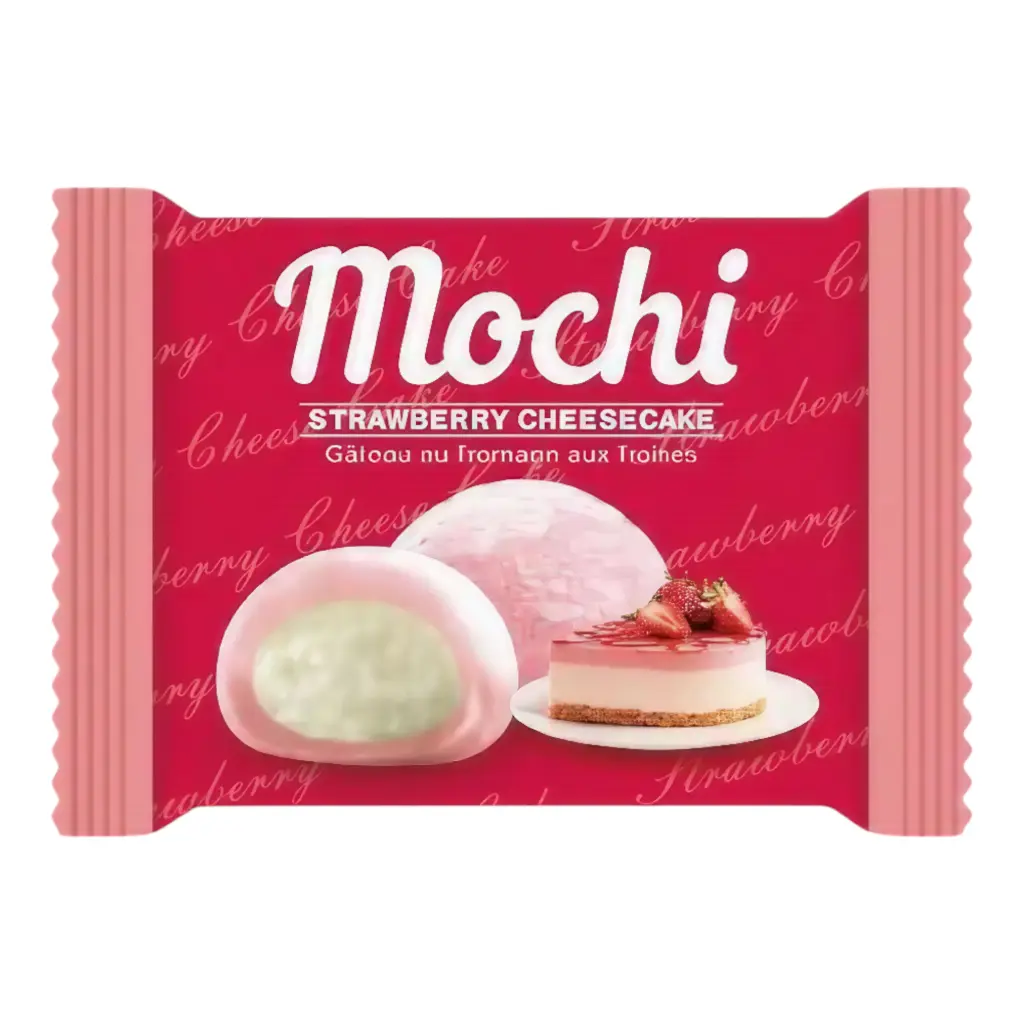 CANDY BAMBOO HOUSE 180 GR MOCHI STRAWBERRY CHEESECAKE