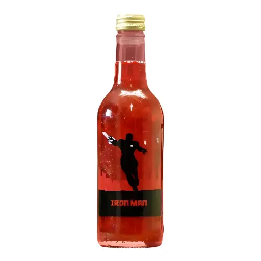 [24880] BEVER MARVEL 330 ML IRON MAN MIXED FRUITS