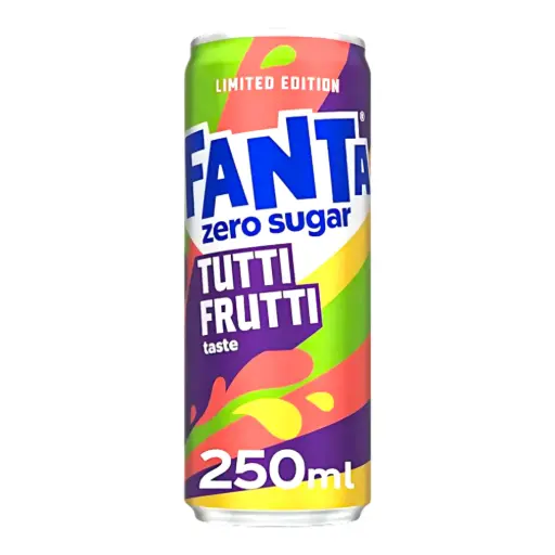 [24926] BEVER FANTA 250 ML ZERO SUGAR TUTTI FRUTTI