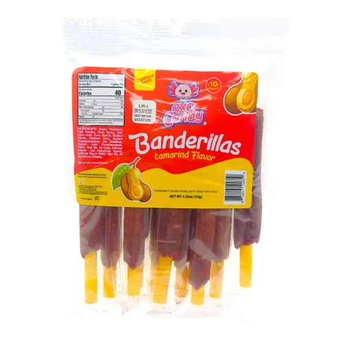 [24937] CANDY AXOLOTL 10 x 15 GR BANDERILLA TAMARINDO BOLSA