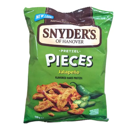 [24962] SNACK SNYDERS 110 GR PRETZEL PIECES JALAPENO