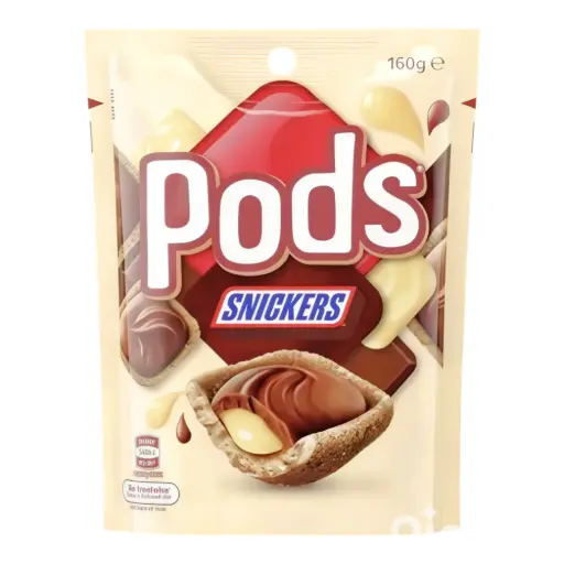 [24973] CANDY SNICKERS 160 GR PODS