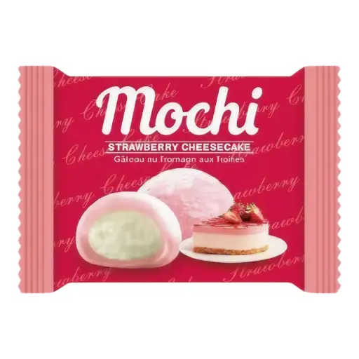 [25032] CANDY BAMBOO HOUSE 180 GR MOCHI STRAWBERRY CHEESECAKE