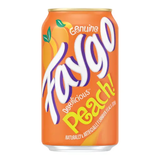 [24861] BEVER FAYGO 355 ML PEACH CAN